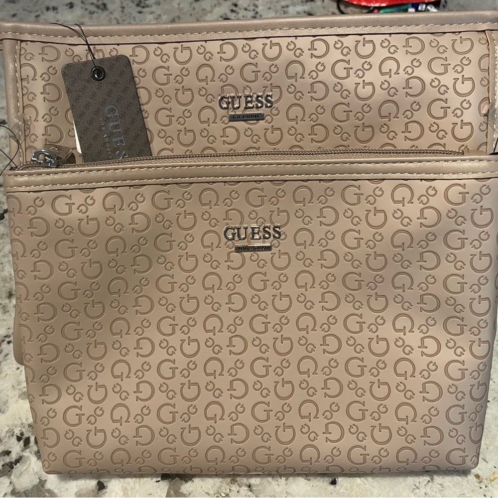 Brand New Matching Guess Make-Up and Accessories Bags